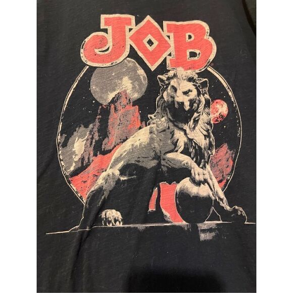 JOB Rolling Papers PROMO Lion Graphic T-Shirt Men Large L short sleeve shirt - Picture 5 of 6
